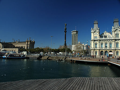 Barcelona Hafengegend